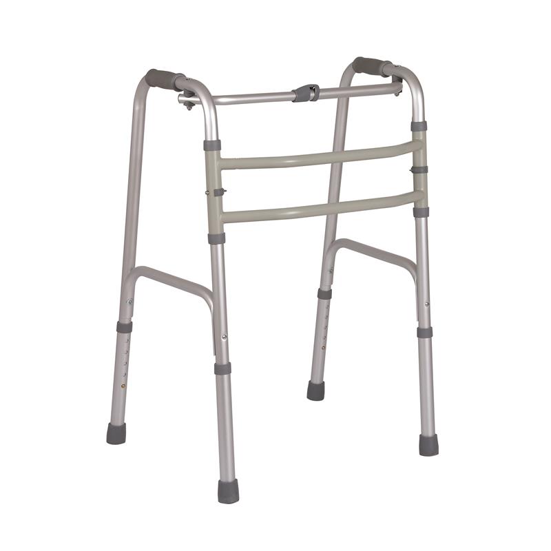 Andador aluminio anodizado sin ruedas