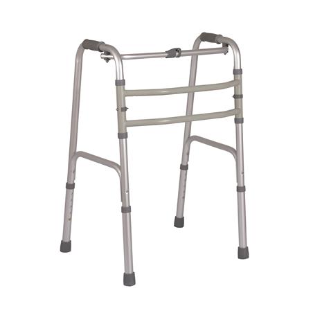 Andador aluminio anodizado sin ruedas