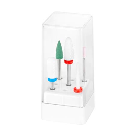 Juego de 5 fresas de ceramica y arenisca