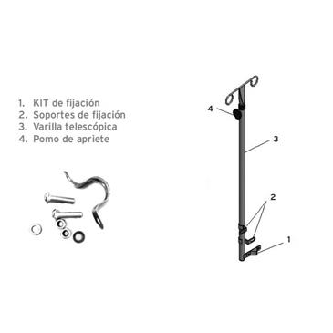 Gotero para sillla de ruedas