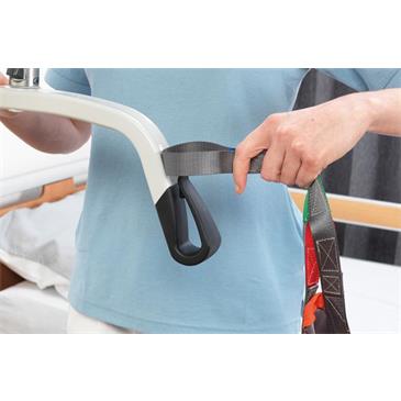 Grúa traslado Invacare Birdie Evo Compact 1A mástil desmontable con arnés