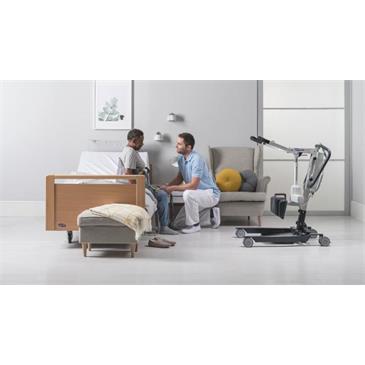 Grúa bipedestación Invacare Isa Standard 160 kg con eslinga de pie. Talla M