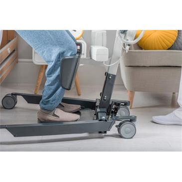 Grúa bipedestación Invacare Isa Compact 140 kg con eslinga de pie. Talla XL
