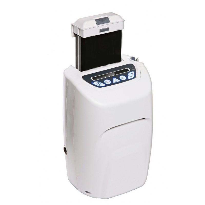 Concentrador de oxigeno portatil-rodable con autonomia de 8 horas aprox