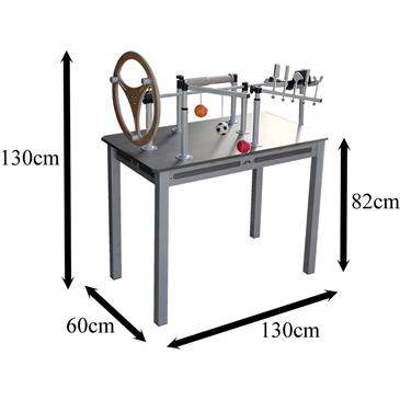 Mesa de manos metalica sin pedal
