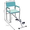 Silla con pedalier