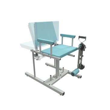 Banco de cuádriceps con dos brazos