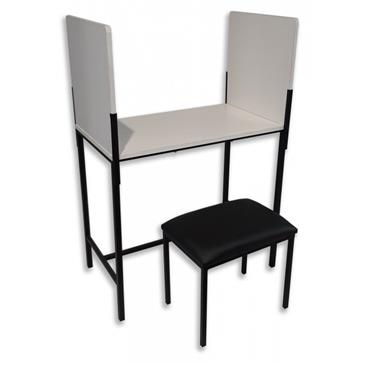 Mesa para toma de muestras 1 plaza acero esmaltado