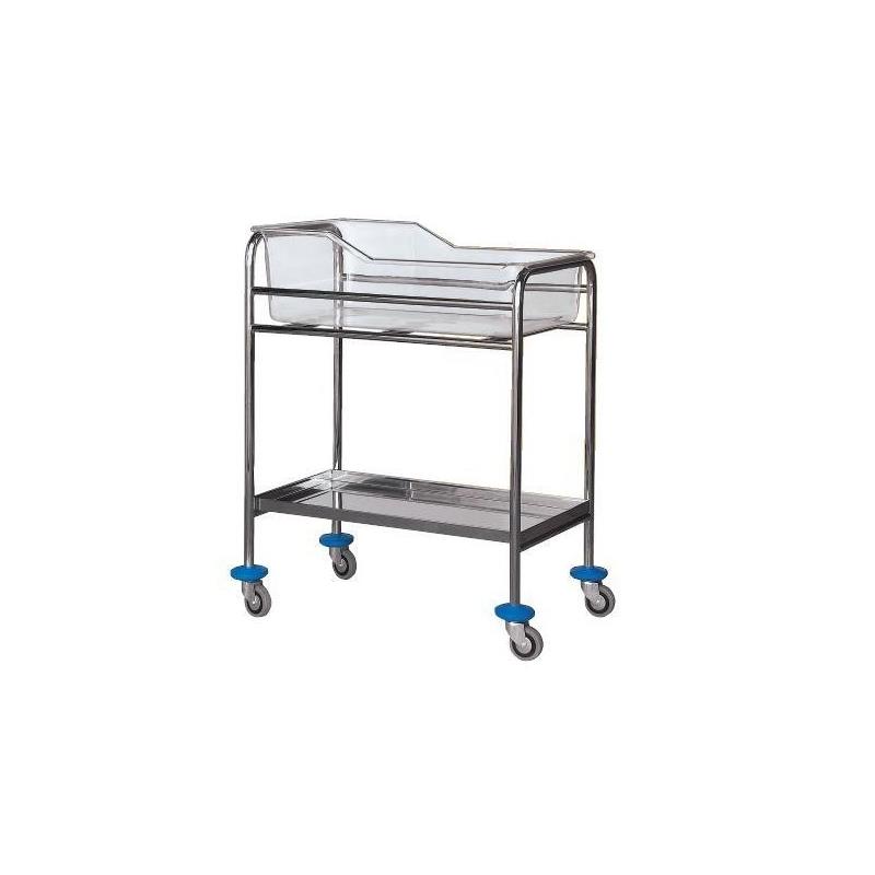 Cuna recién nacido inox