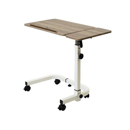 Mesita auxiliar manual abatible y regulable