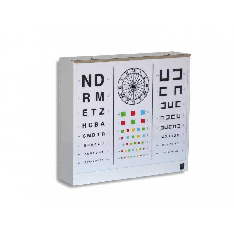 Optotipo adulto Wecker