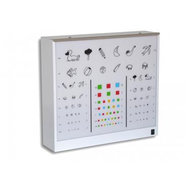 Optotipo infantil wecker