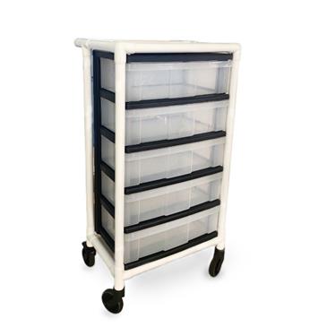 Carro de 5 cajones resonancia magnetica