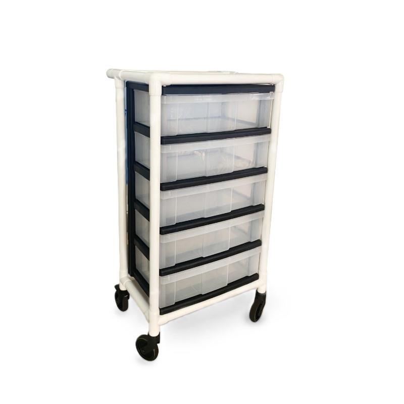 Carro de 5 cajones resonancia magnetica