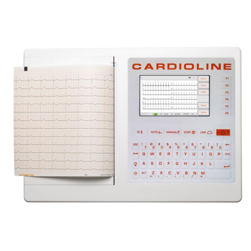 Electrocardiógrafo cardioline ECG 200+