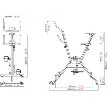 Bicicleta acuatica profesional Poolbiking VERACRUZ