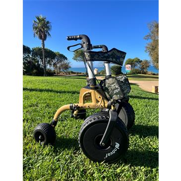 Andador todoterreno color arena,MILITAR