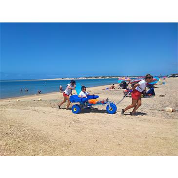 Silla de ruedas para playa,ATLANTIC