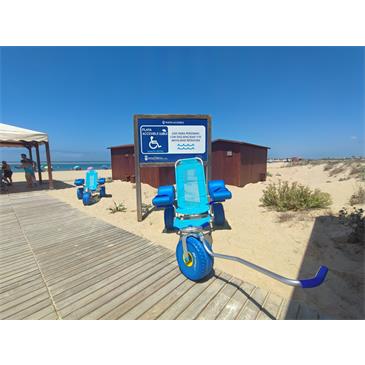 Silla de ruedas para playa,ATLANTIC