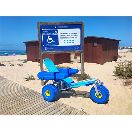 Silla de ruedas infantil para playa,ATLANTIC