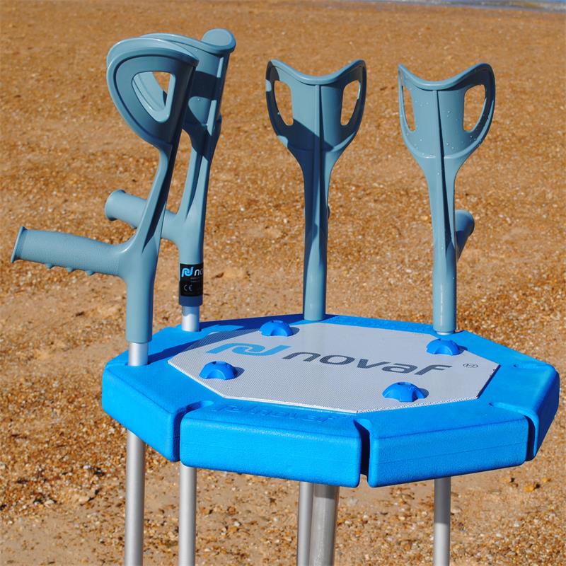 Kit de muletas anfibias para playa