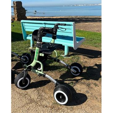 Andador multiusos verde,VINTAGE