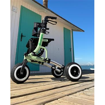 Andador multiusos verde,VINTAGE