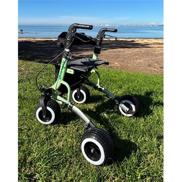 Andador multiusos verde,VINTAGE