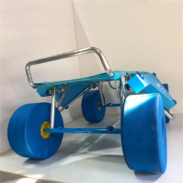 Camilla con ruedas para playa,SNORKEL