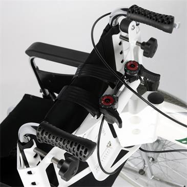 Kit para unir bicicleta con silla de ruedas