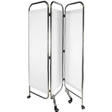 Biombo de 3 cuerpos en acero inoxidable