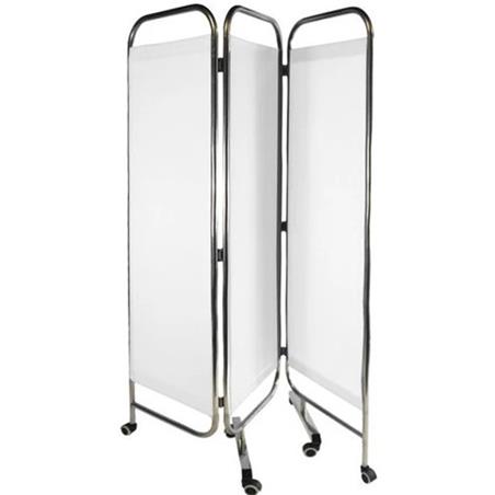 Biombo de 3 cuerpos en acero inoxidable