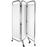 Biombo de 3 cuerpos en acero inoxidable