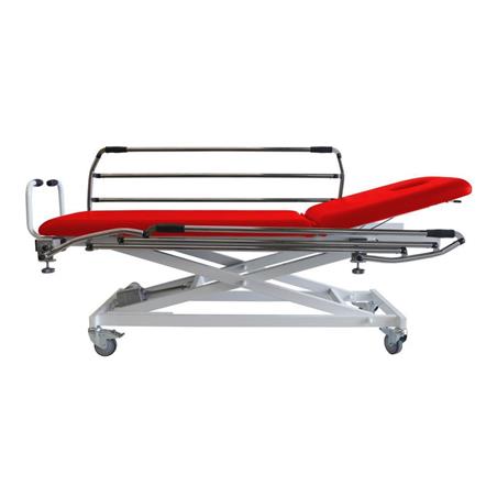 Camilla electrica 2 cuerpos con barandillas,62cm ancho