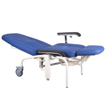 Sillon hospitalario abatible 2 ruedas, tapizado Valencia, color a elegir