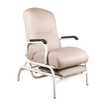 Sillon hospitalario abatible reposapiernas,tapizado Valencia,color a elegir