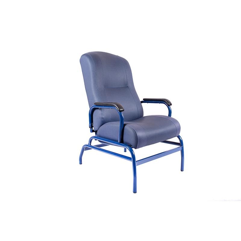 Sillon hospitalario fijo, tapizado Valencia, color a elegir