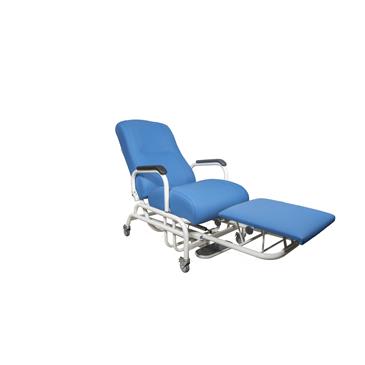 Sillon hospitalario abatible con reposapie,tapizado Valencia,color a elegir