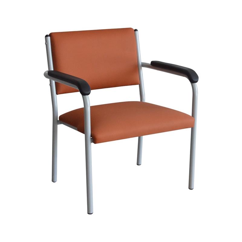 Silla de confidente bariatrica-obesos con reposabrazos