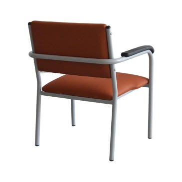 Silla de confidente bariatrica-obesos con reposabrazos