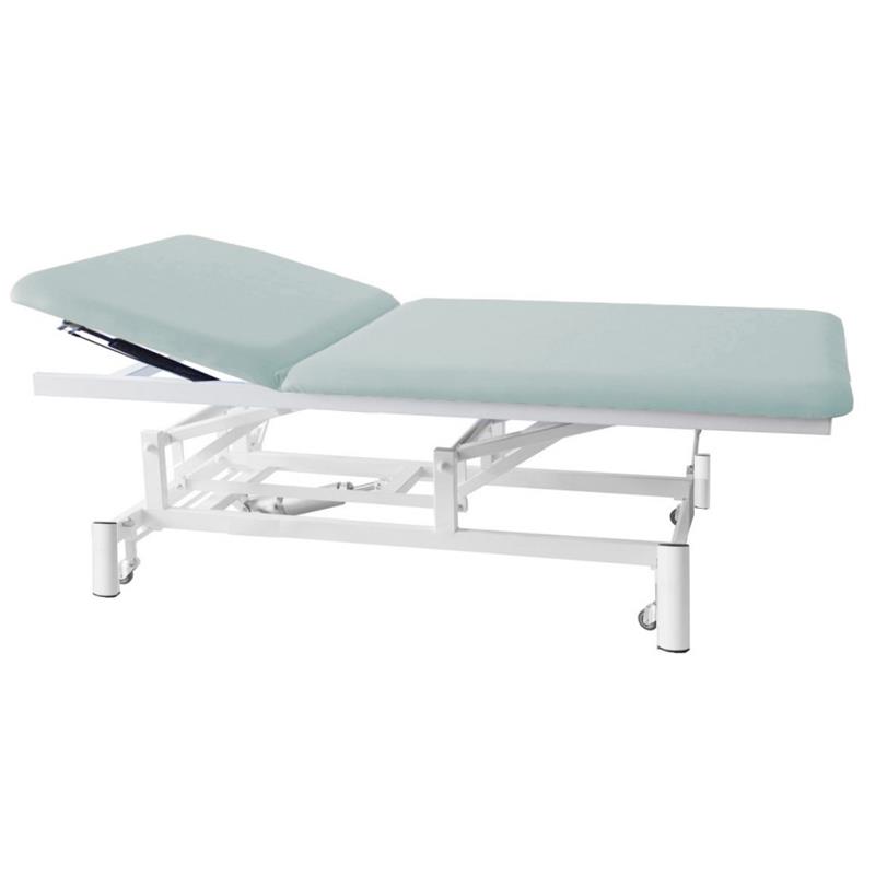 Camilla electrica bobath 2 cuerpos 200 x 120 cm con ruedas escamoteables