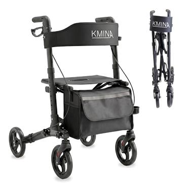 Andador plegable Advance color negro
