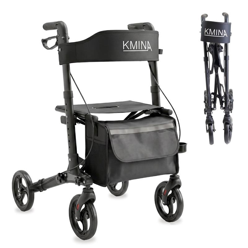 Andador plegable Advance color negro