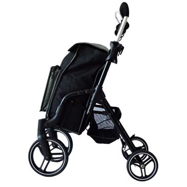 Andador-Rollator con cesta de gran capacidad,plegable