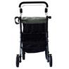 Andador-Rollator con cesta de gran capacidad,plegable