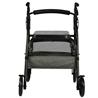 Andador-Rollator con asiento y cesta,aluminio