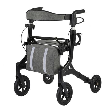 Andador-Rollator con frenos y bloqueo