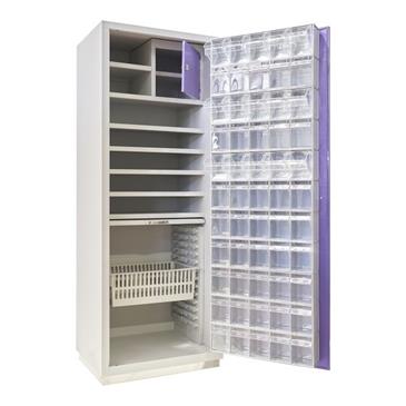 Armario de farmacia con 1 puerta abatible