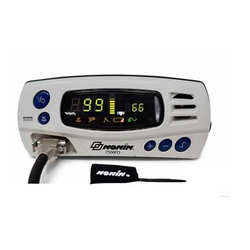 Pulsioxímetro de mesa Nonin 7500FO para resonancia magnética