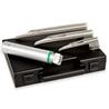 Estuche 1 mango laringoscopio fibra optica + 3 palas miller (1-2-3)